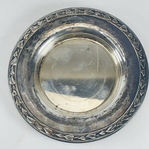 WM A Rogers Meadowbrook Silver plate Candy Trinket Dish Bowl 5.5" Vintage 1930s